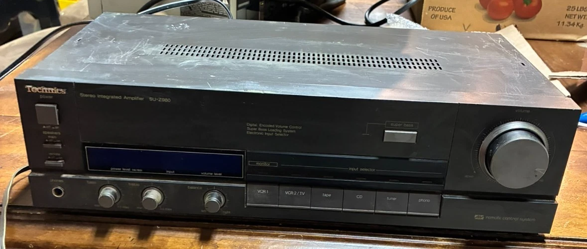 25+ Technics Home Audio Integrated Amplifiers for sale | Updated