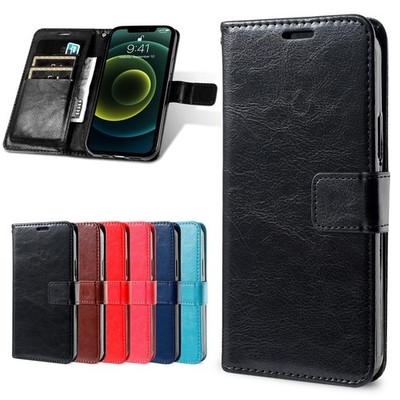 For iPhone 17 Pro Max 16 15 14 13 12 11 XR XS 7 8 Plus Leather Case Wallet Cover