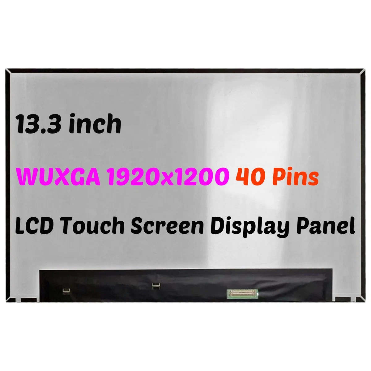 Écran LCD 13.3 Pouces LP133WH2 Pour Portable Toshiba Portege R700 - Résolution 1366x768 - 40 Pins - Neuf Ouvert (jamais Installé)