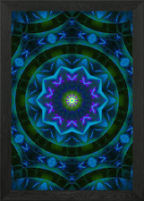 Shine On Gerahmtes Wandbild Poster Leinwanddruck Bild