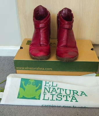 El Naturalista Atlas Boot Red Size 36 Euro - Image 1 of 4