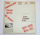 THE BEATLES- American Tour With Ed Rudy-- LP ORIGINAL US 1964 TRANSCRIPTION DISC