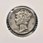 1944-P Mercury Dime 90% Silver US Mint Philadelphia