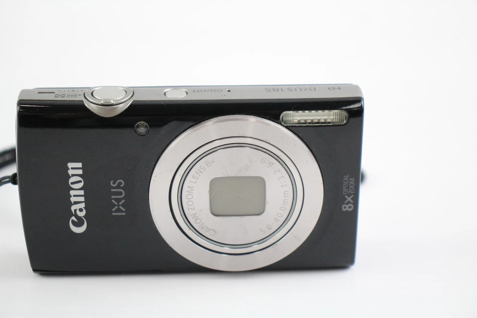 Canon IXUS 185 Digital Compact Camera Working w/ Canon 8x Zoom - Image 2 of 4