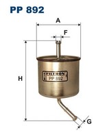 Filtron Kraftstofffilter PP 892 Leitungsfilter FüR Probe Ford ECP 2 16V 24V