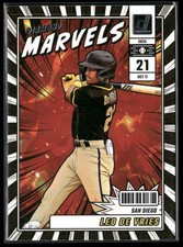 2025 Donruss #11 Leo De Vries Diamond Marvels