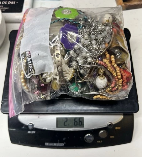 Vintage & Mod Some Signed Costume Jewelry Lot #1 vintage-glass beads-fauxs pear