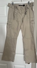 DKNY Jeans Cargo Pants Size 11 Womens Vtg Y2K