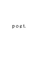 Chez Shay | Poet. | Buch | Englisch (2021) | Gebunden | Chez Shay