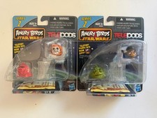Angry Birds Star Wars Lot Of 2 Wicket Royal Guard And Lando Jaba The Hutt