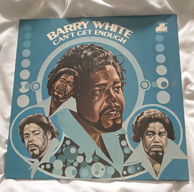 Barry White Can't Get Enough Vinyl LP Uni Records Soul Cardboard Sleeve