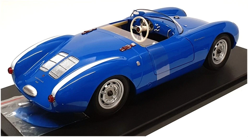 KK Scale 1/12 Scale KKDC120112 - 1953-57 Porsche 550 A Spyder - Blue - Image 2 of 4