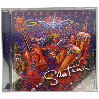 Supernatural - Digital Audio CD By Santana 1999 Artista Records - VGC          S
