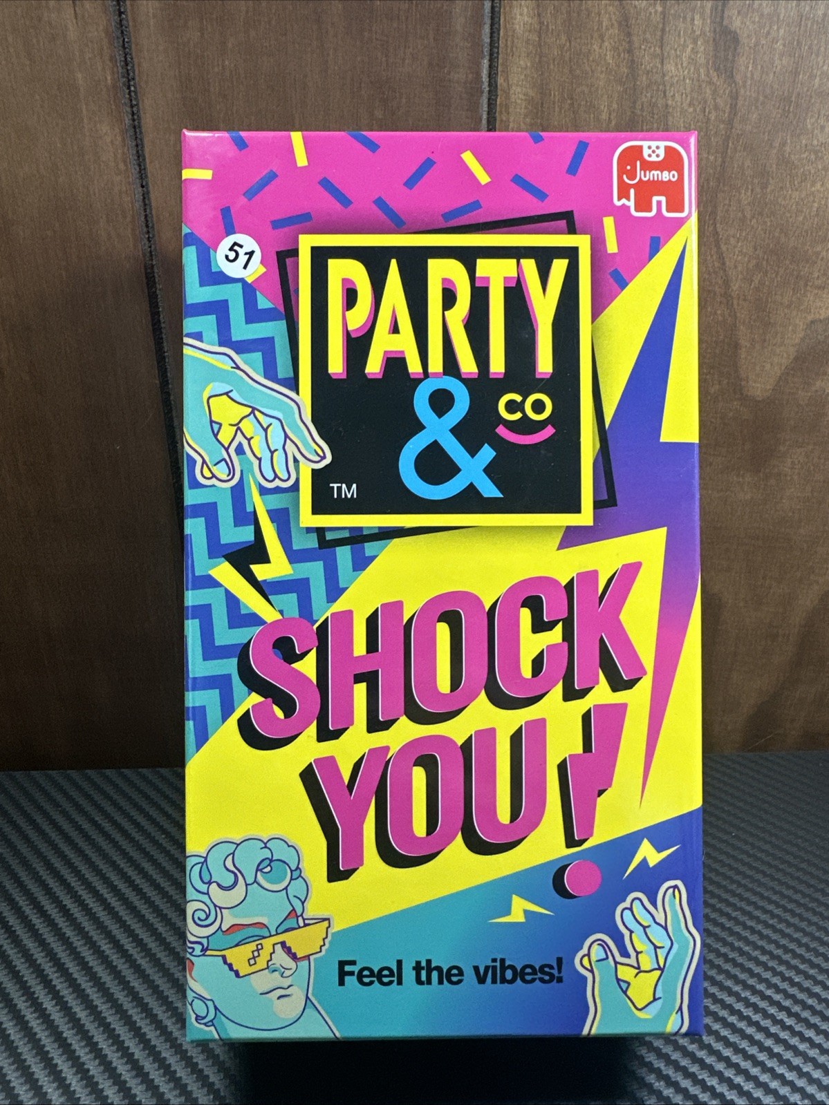 Party & Co. Shock You - The Fun Packed Multi Challenge Shock Game, +16 años K4