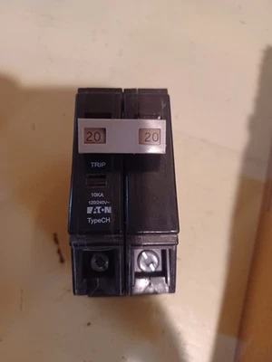 NEW Eaton Cutler-Hammer Type CH CHF220 20 Amp 2 Pole 120/240V