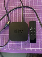 Apple TV Streaming Device w/ Remote   Works Great