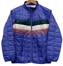 L.L. BEAN Kids XL 18 Packable Primaloft Colorblock Jacket Icy Violet Purple