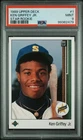 1989 Upper Deck - Star Rookie Ken Griffey Jr #1 (RC) PSA 9 Mariners