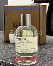 Le Labo Santal 33 3.4oz Eau de Parfum 100 ml spary ( New with Sealed Box ) fast