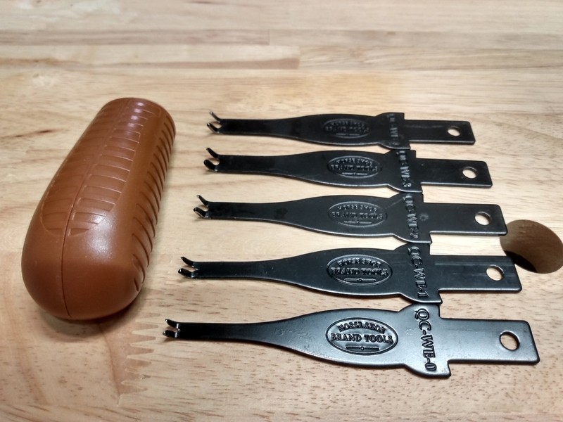 Horseshoe Brand Tools Quick Change Edge Beveler (5 Blade Set)