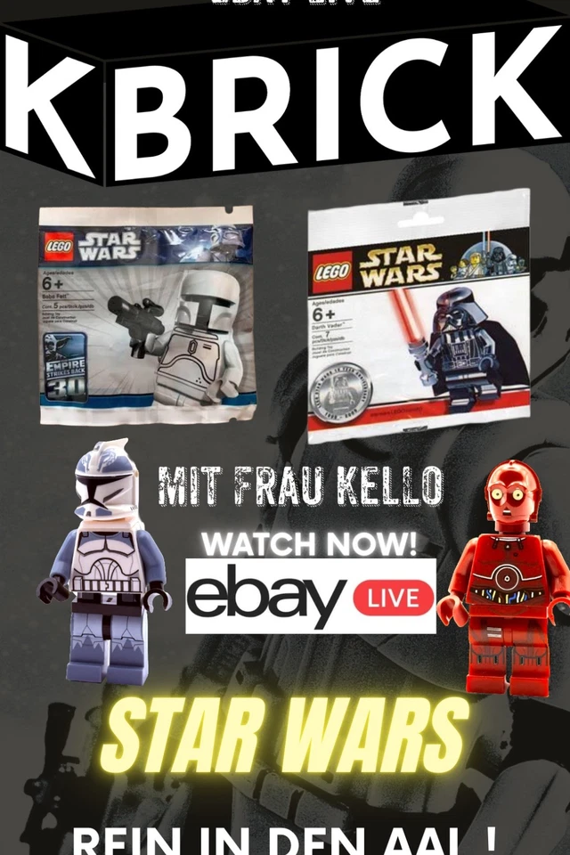 ERSTER FRAU KELLO LEGO STREAM!!! Star Wars Highlights ab 1€