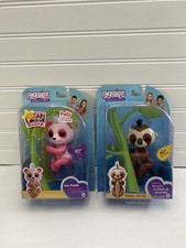 NEW Fingerlings Baby Panda POLLY Baby Sloth KINGSLEY Interactive Pets WowWee