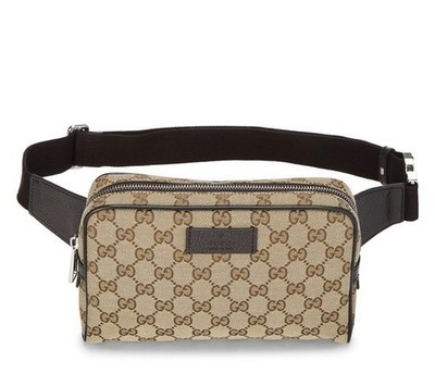 AUTHENTIC Gucci Belt Bag Monogram GG Fanny Pack