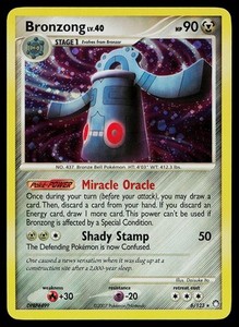 Pokemon Card - Bronzong Mysterious Treasures 6/123 Holo Rare