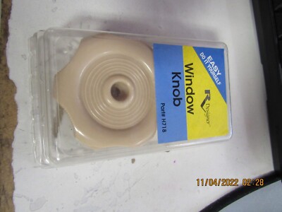 RV Designer H718 1/2' Shaft Window Knob,Beige