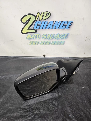 2013-2017 Honda Accord Driver Left Side View Power Door Mirror Black Sedan 