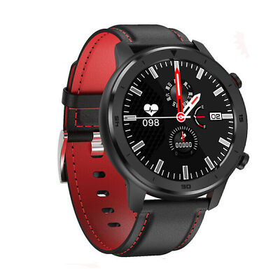 Smart Watch Android Mens Herzfrequenz Blutdruck Sauerstoffmonitor
