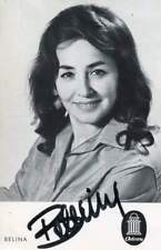 BELINA autograph jiddisch folksinger 1960s BELINA autograph jiddisch folksinger 1960s