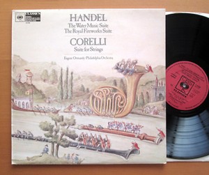 Cbs Handel Water Music Fireworks Corelli Suite Eugene Ormandy Near Mint Lp Ebay