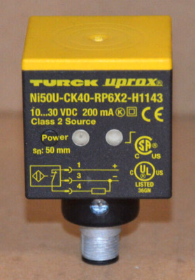 Turck Ni50U-CK40-RP6X2-H1143 induktiver Näherungsschalter