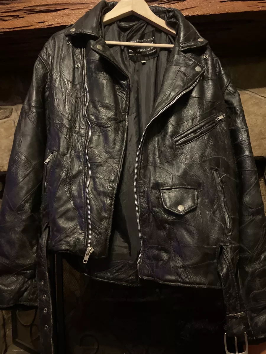 Buffalo leather deals motorcycle jacket