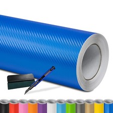 3D Carbon Folie 7€/m² selbstklebende Autofolie Blasenfreie Luftkanal Auto Folie