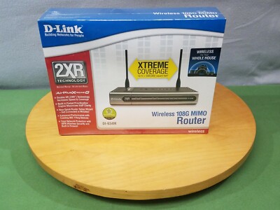 D-Link DI-634M 2XR Wireless 108G Mimo Router NEW SEALED BOX
