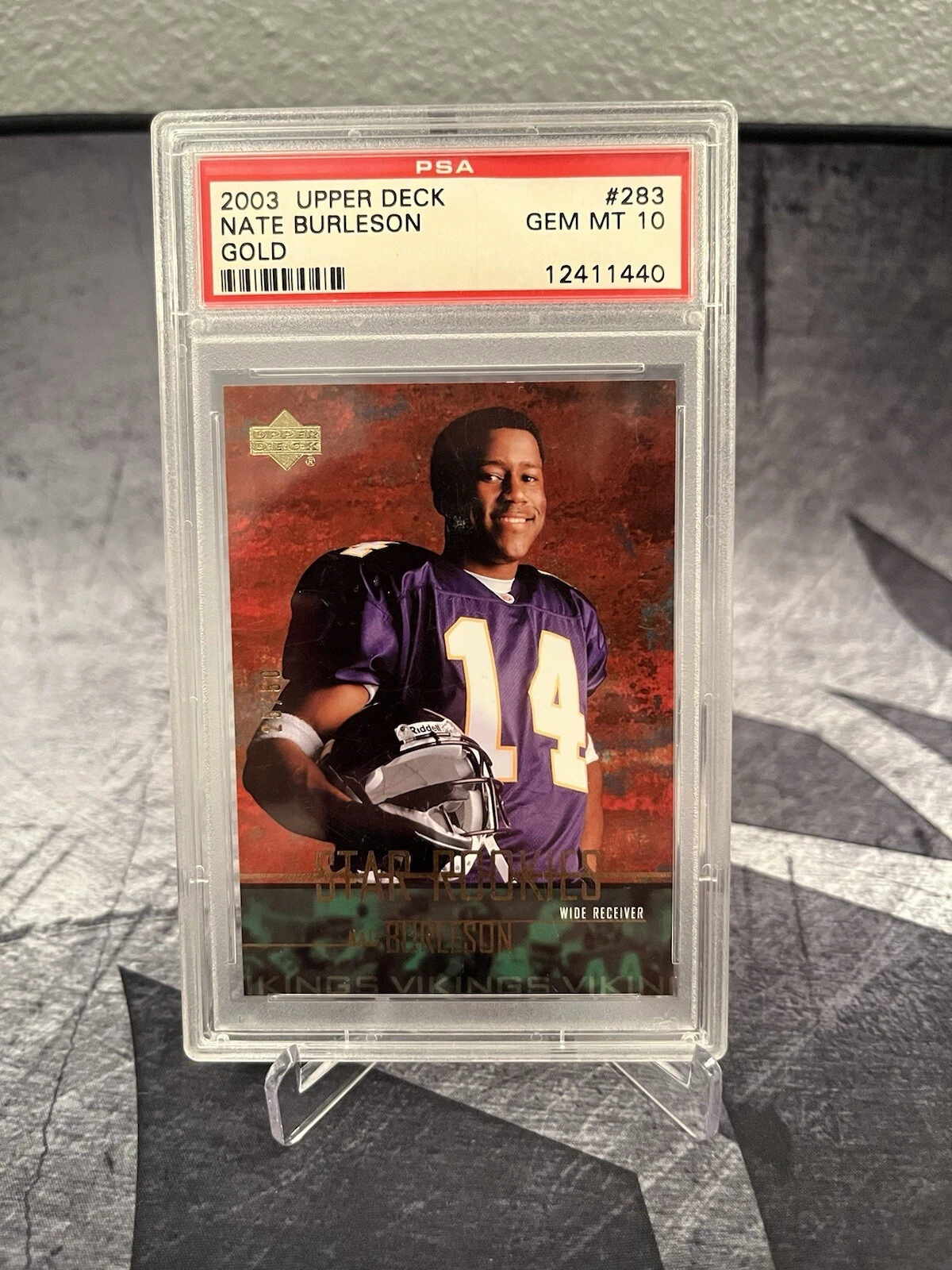 Nate Burleson Upper Deck #283 Gold