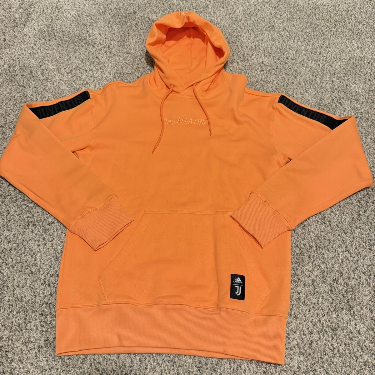 Adidas 20-21 Juventus Seasonal Special Soccer Sweatshirt - Orange
