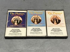 The Platters Collector's Treasure Album 1, 2, 3 - VINTAGE Cassette Tape Lot