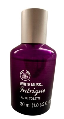 NEW The Body Shop White Musk Intrigue Eau de Toilette EDT 1 oz Spray