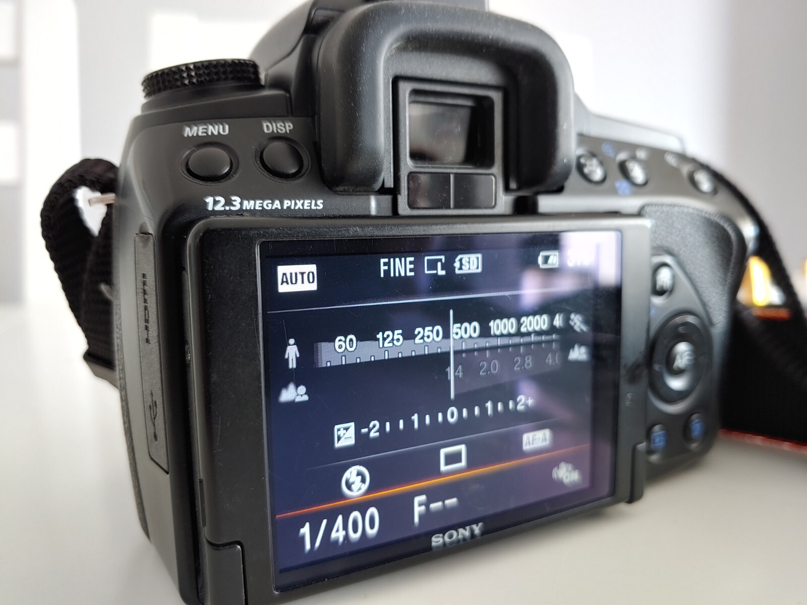 Sony Alpha A500 12MP DSLR Camera spares repairs eBay