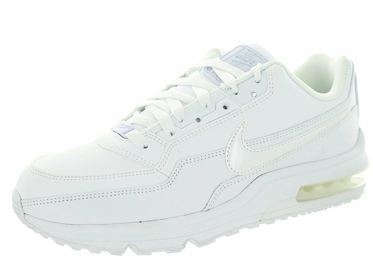 Nike 687977-111 Air Max LTD 3 Men\'s Size 9.5 Shoes‎ White Leather Sneakers Nike Men main image 3