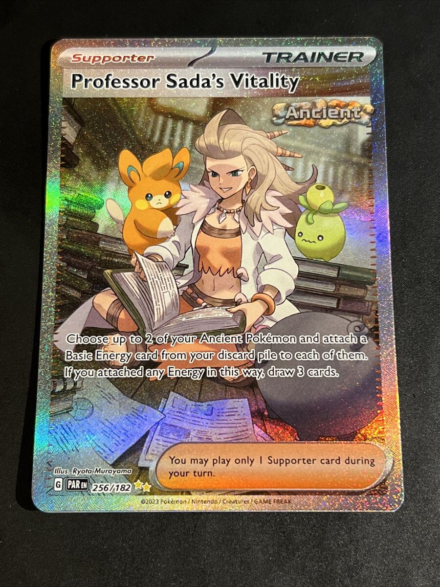 Pokemon Paradox Rift Eng Professor Sada Vitality 256/182 Pokemon Paradox Rift Eng Professor Sada Vitality 256/182