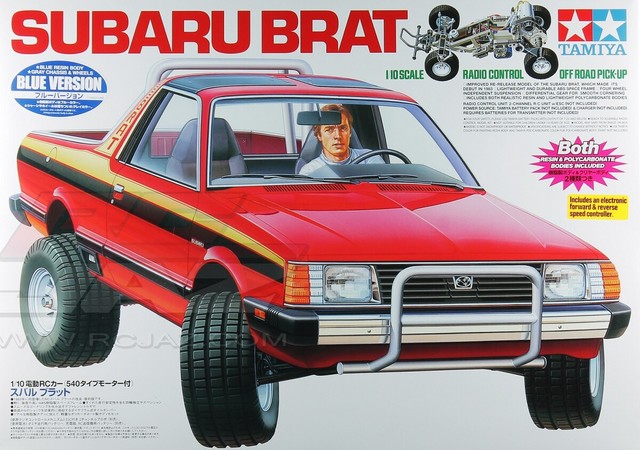 subaru brat rc car