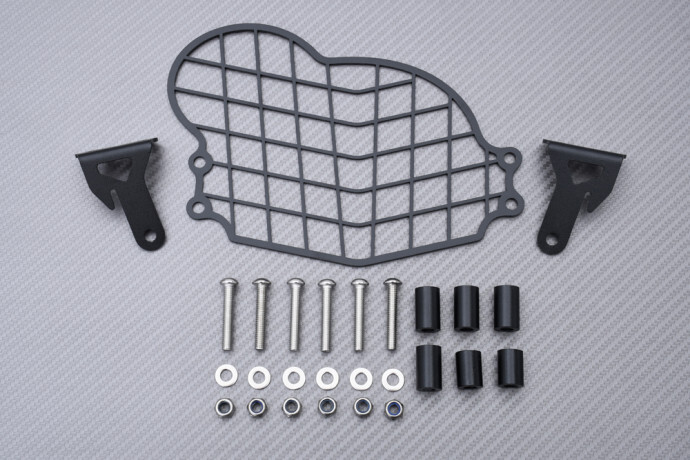Cache phare BMW G650GS protection pour le voyage et les chemins tout-terrain 11-15