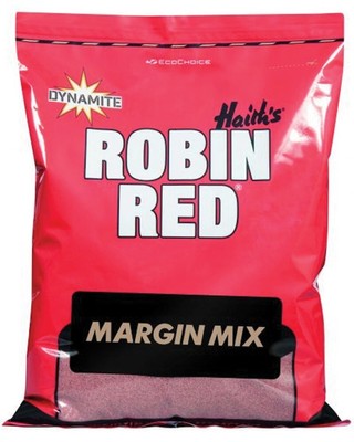 Gemahlener Fischköder Robin Red Margin Mix Dynamite Baits