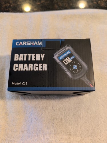 Trickle Battery Charger 6v & 12v Smart Float Charger Automatic Maintainer UNUSED