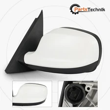 White Left Driver Mirror Fit BMW X3 2011 2012 2013 2014 Power Heated Side View