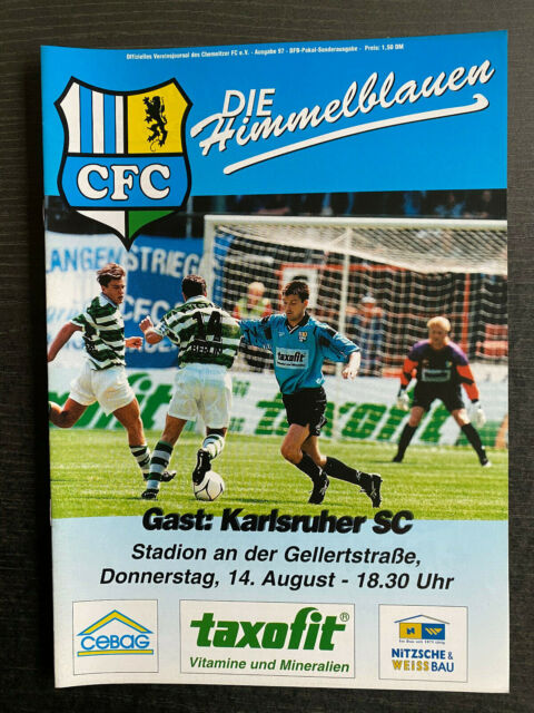 Dfb-Pokal 97/98 Chemnitzer FC - Karlsruher Sc 14.08.1997